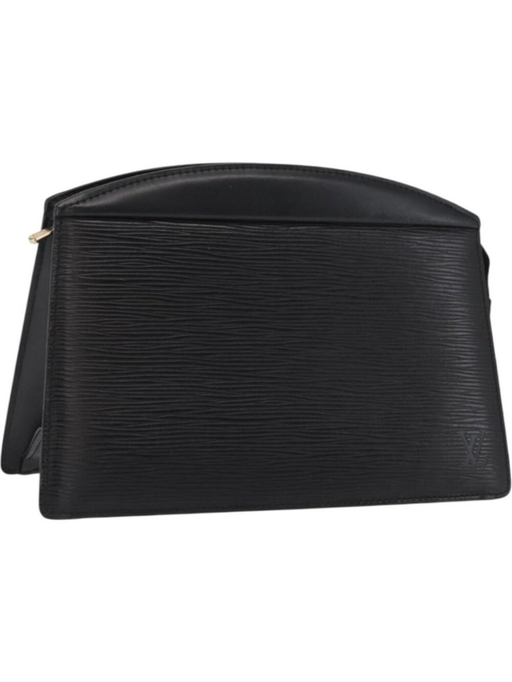 LOUIS VUITTON Epi Trousse Crete Pouch Black M48402